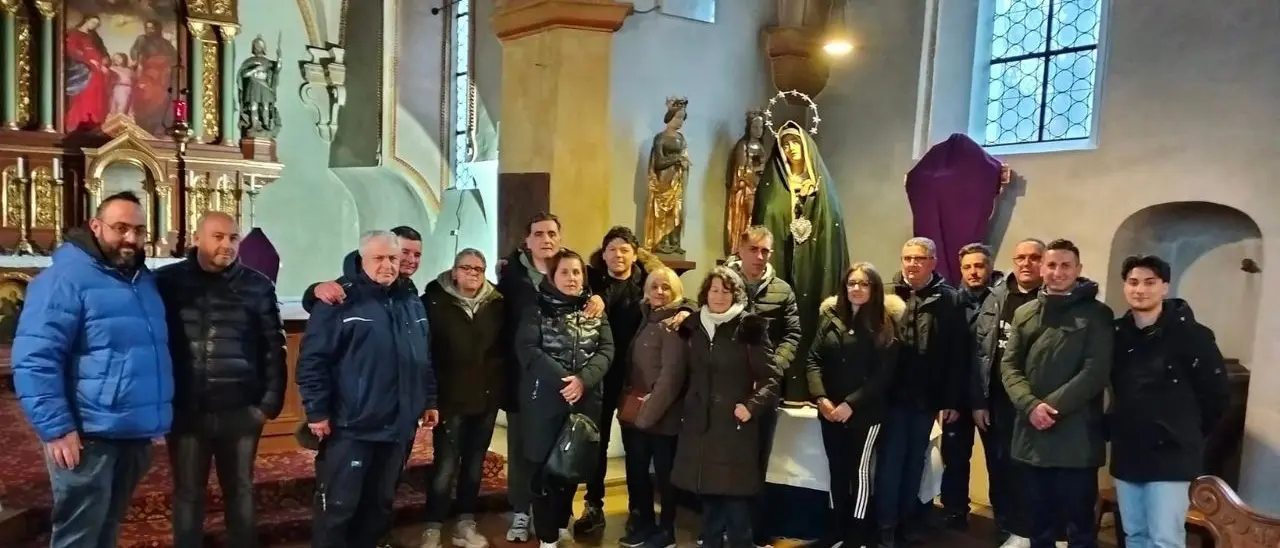 La Madonna Addolorata da Luzzi ad Unterhaching. Folla di fedeli anche in Germania