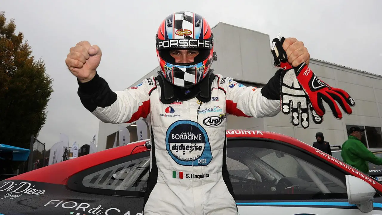 Automobilismo, il pilota calabrese Simone Iaquinta in pista nel mondiale e nella Porsche Carrera Cup Italia