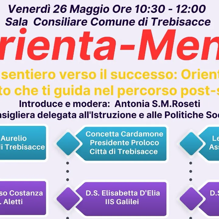 Trebisacce, \"Orienta-Menti\" guida i giovani nei percorsi post-scuola
