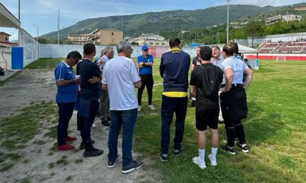 San Lucido, festa del calcio con i bambini protagonisti