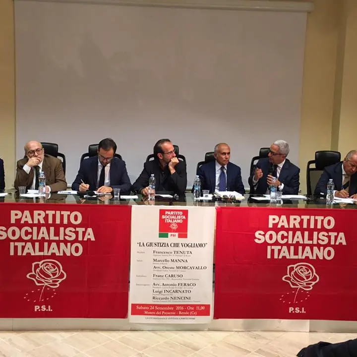 I Socialisti e la giustizia, convegno a Rende. Da Nencini bordate ai Cinque Stelle