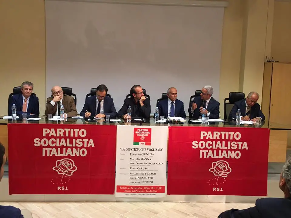 I Socialisti e la giustizia, convegno a Rende. Da Nencini bordate ai Cinque Stelle