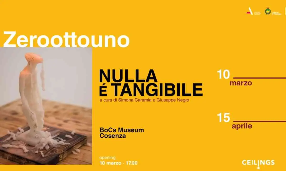 Cosenza, al BoCs Museum la mostra \"Nulla è tangibile\" di Zeroottouno