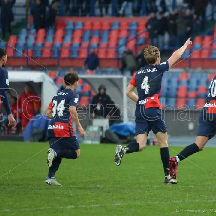 Brescianini rialza il Cosenza: Spal battuta di misura al \"Marulla\"