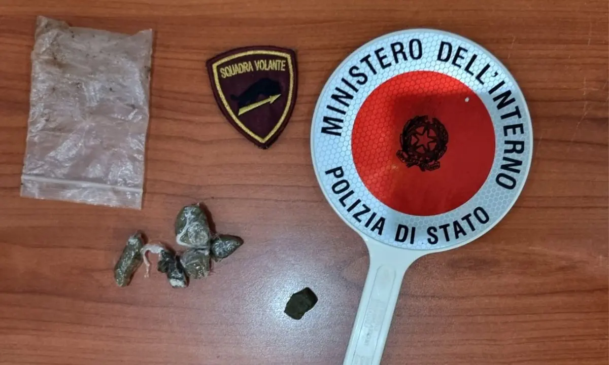 Cosenza, il cane \"Digos\" scova alcuni panetti di hashish in un bar cittadino