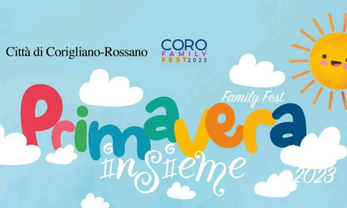 Corigliano-Rossano, tutti gli eventi del family Fest: si parte con la caccia alle uova