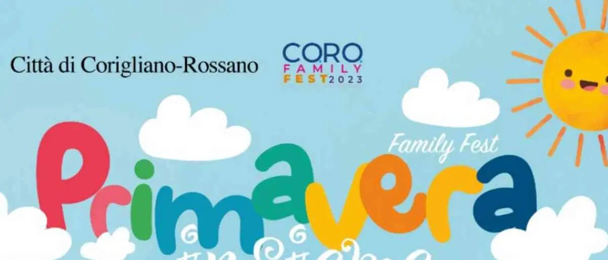 Corigliano-Rossano, tutti gli eventi del family Fest: si parte con la caccia alle uova