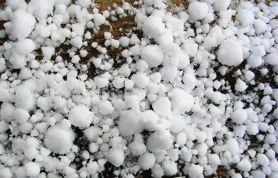 Cosenza, freddo da neve, Sila imbiancata come a dicembre e grandine | VIDEO