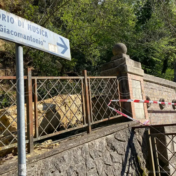 Frana alla \"Fontana dei 13 canali\", Caruso: «A Cosenza serve il supporto della Regione»