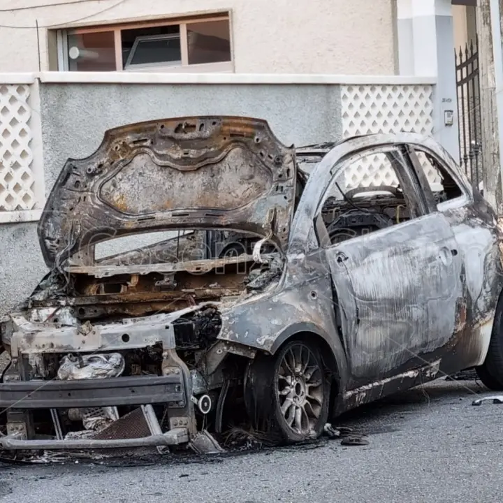 Amantea, ancora un'auto incendiata: è del figlio dell'ex sindaco. Pellegrino stigmatizza