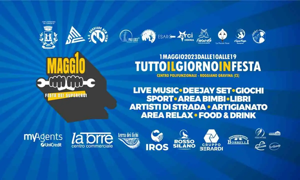 A Roggiano Gravina il primo maggio è la \"Festa dei supereroi\"