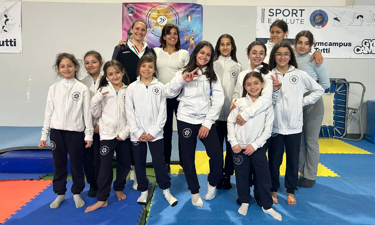 Asd Sole D’Oro di Cosenza, allenamento con il tecnico di Vanessa Ferrari