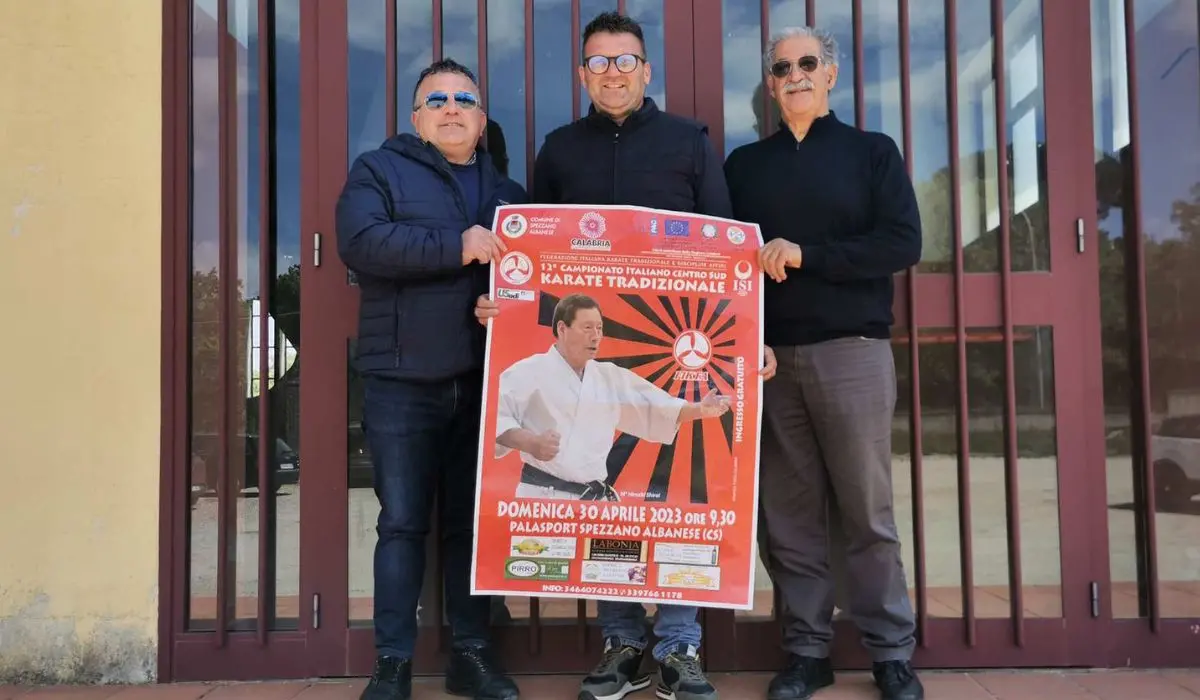 Karate tradizionale, a Spezzano Albanese la più grande manifestazione del Sud Italia