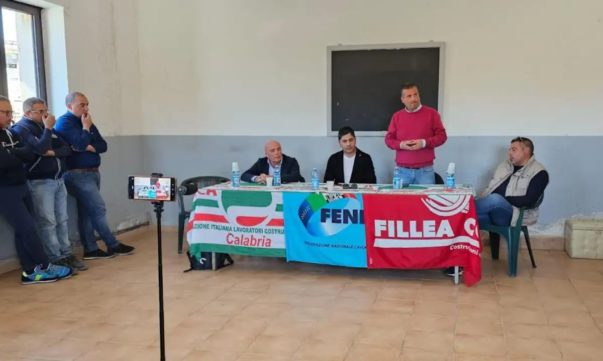Cosenza, l'allarme della Cisl sulle morti bianche: «Dati allarmanti»