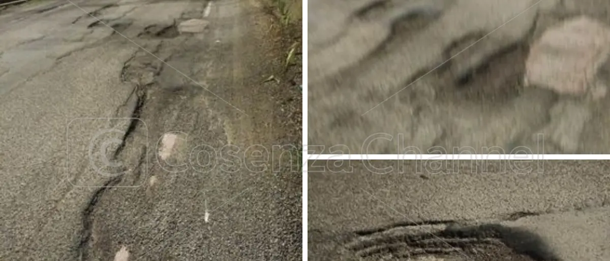 «Fate qualcosa per Via Soluzzo Cavalcanti a Cosenza. Si rischia grosso per le buche»