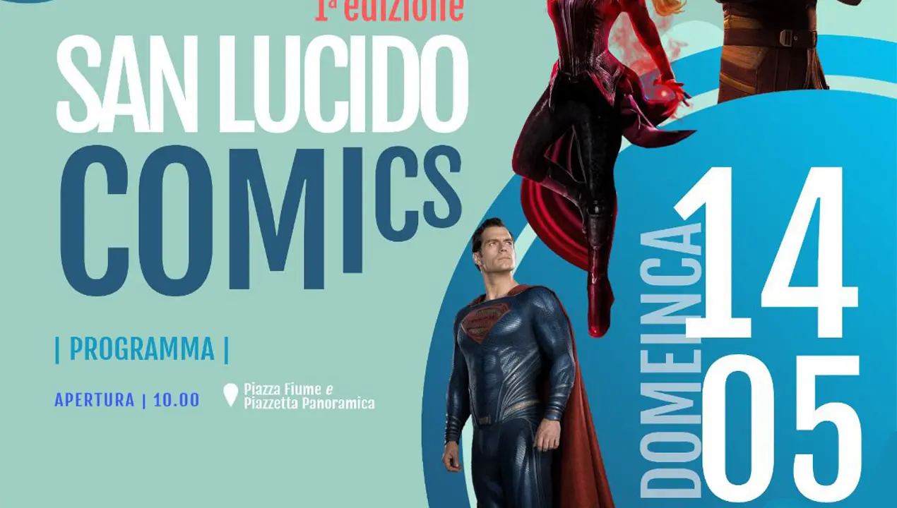 San Lucido Comics, domenica 14 maggio si alza il sipario sull'evento dell'arte fumettistica