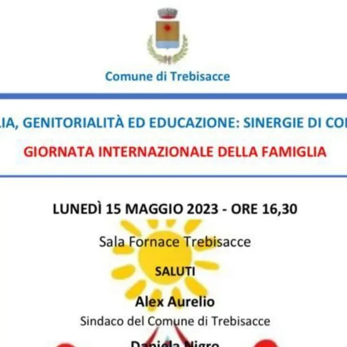 Trebisacce protagonista della giornata dedicata alla famiglia