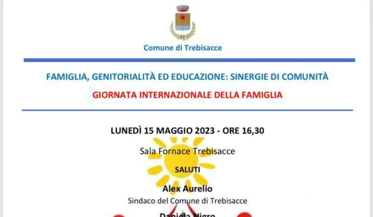 Trebisacce protagonista della giornata dedicata alla famiglia