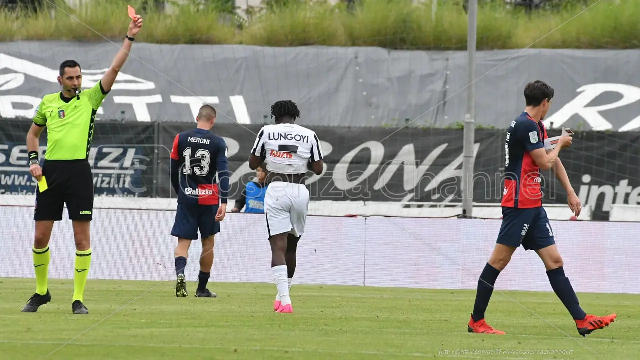 Cosenza, due calciatori assenti nel match contro il Cagliari di venerdì