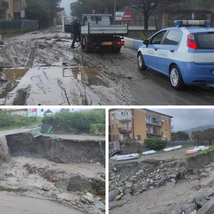 Il maltempo flagella la costa tirrenica cosentina. A Fuscaldo frane ed esondazioni