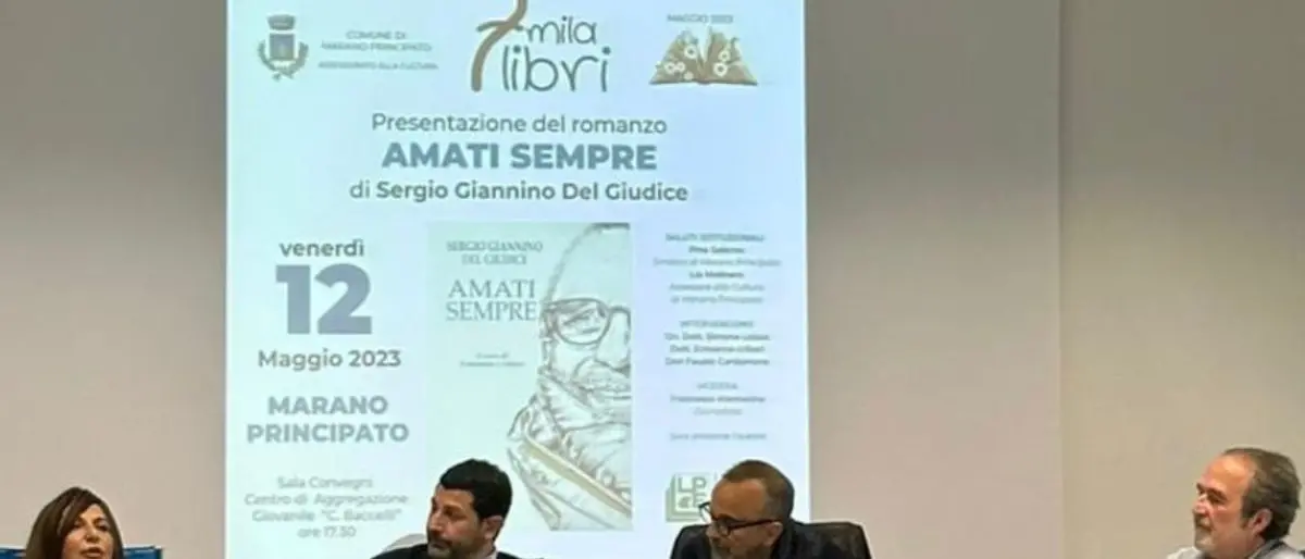 \"Amati sempre\", continuano le presentazioni del libro di Del Giudice