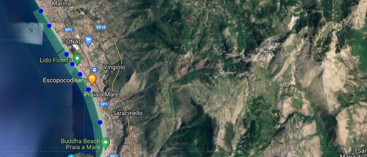 Praia: nessuna interdizione per il 2023, le acque della costa tornano tutte balneabili