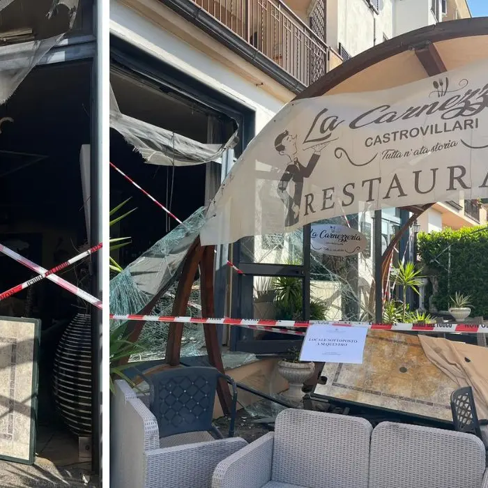 Castrovillari, ristorante distrutto dalle fiamme. Si segue la pista dolosa
