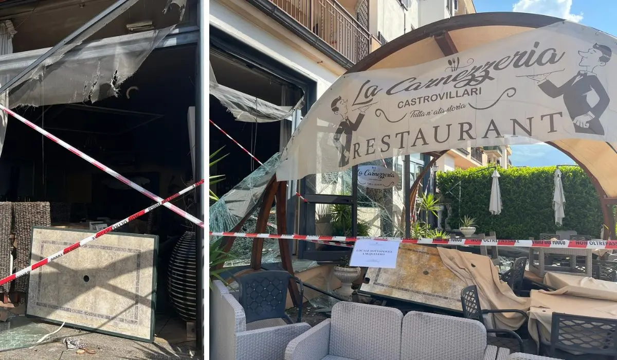 Castrovillari, ristorante distrutto dalle fiamme. Si segue la pista dolosa
