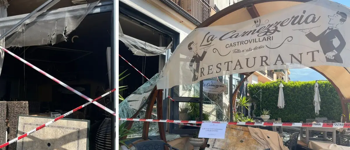 Castrovillari, ristorante distrutto dalle fiamme. Si segue la pista dolosa