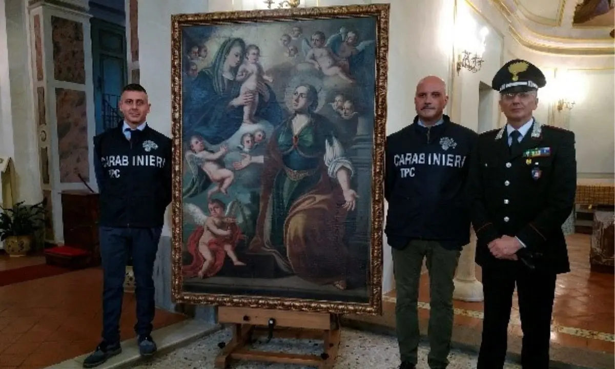 Cosenza, sequestri e recuperi di reperti archeologici: l'attività dei carabinieri del Nucleo Tutela Patrimonio Culturale