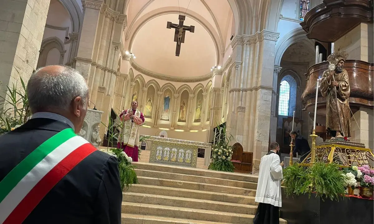 Paola, il sindaco Franz Caruso alle solenni celebrazioni in onore di San Francesco di Paola