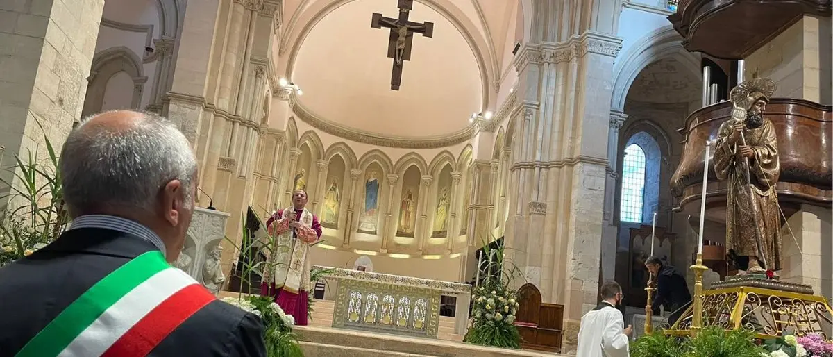 Paola, il sindaco Franz Caruso alle solenni celebrazioni in onore di San Francesco di Paola