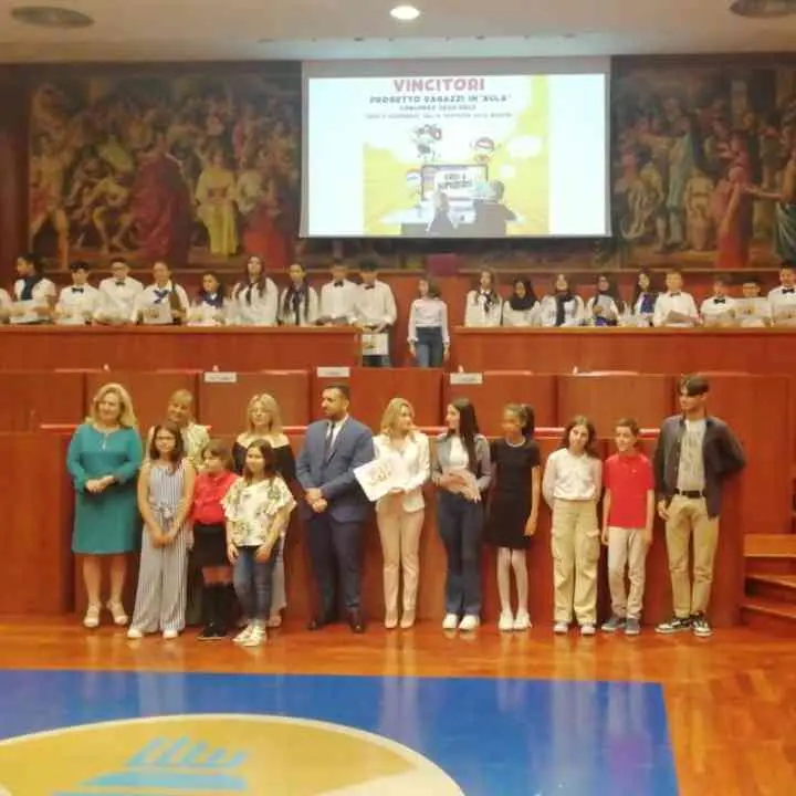 Corigliano-Rossano, lo studente Domenico Celerino premiato a Palazzo Campanella