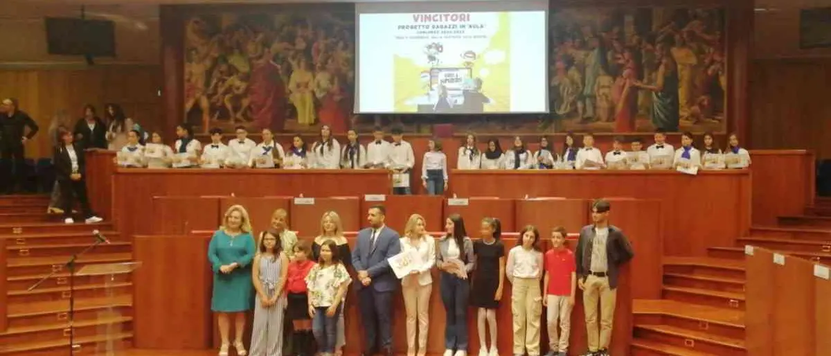 Corigliano-Rossano, lo studente Domenico Celerino premiato a Palazzo Campanella
