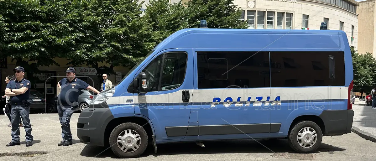 Cosenza, 9 denunce e 3 arresti nel report settimanale della Questura