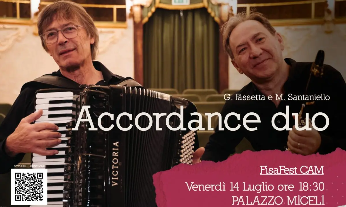 San Vincenzo La Costa, primo appuntamento con il Festival della Fisarmonica 2023