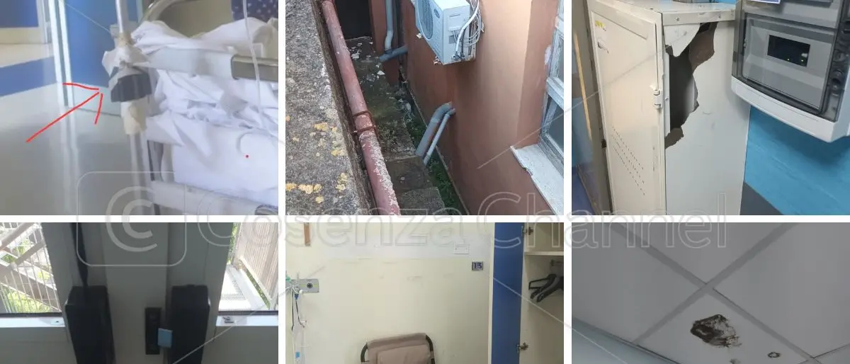 Presunto caso di malasanità all'ospedale di Paola: «Abbiamo vissuto un incubo e ho perso mia madre» | FOTO
