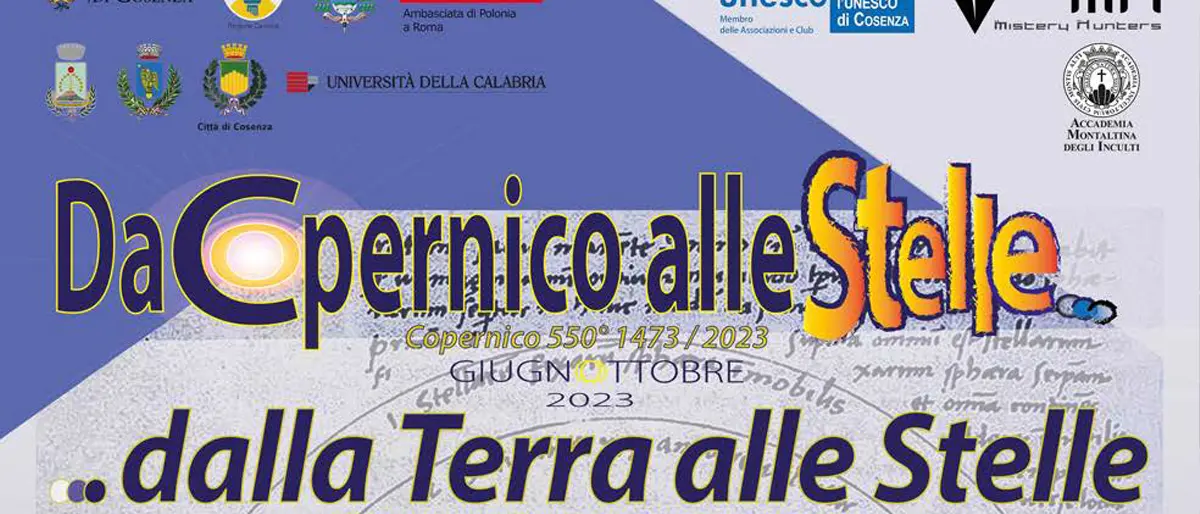 “Da Copernico alle stelle... dalla terra alla scienza”, a Cosenza un convegno scientifico