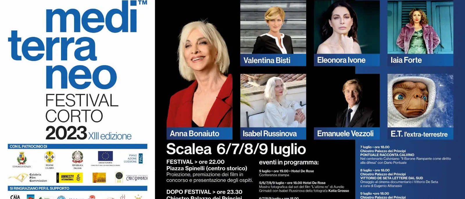 Mediterraneo Festival Corto al via: il programma giornaliero