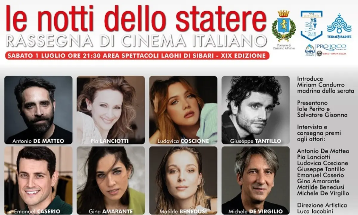 A Sibari le star delle serie tv italiane: conto alla rovescia per le \"Notti dello Statere\"