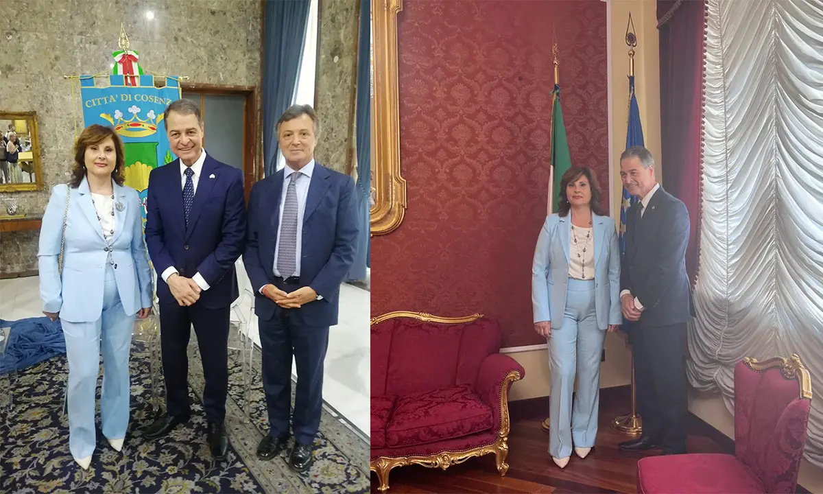 Il Prefetto di Cosenza incontra lo speaker della Camera dei Comuni del Canada