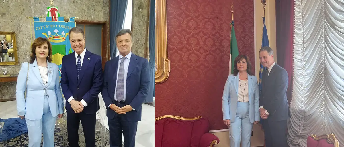 Il Prefetto di Cosenza incontra lo speaker della Camera dei Comuni del Canada