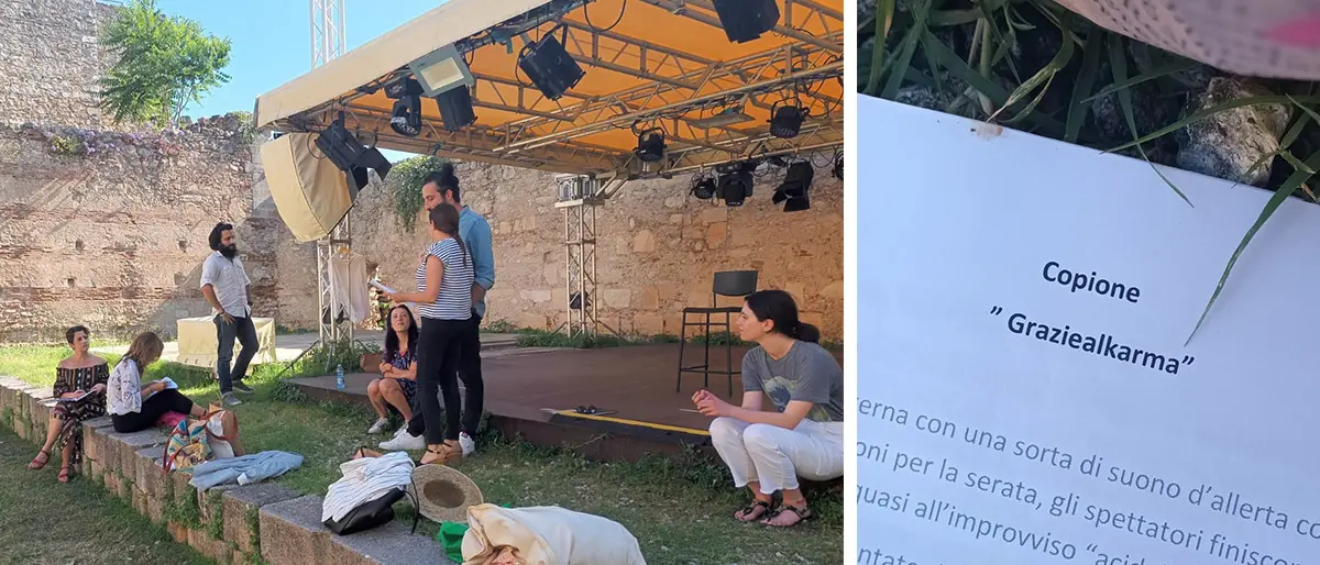 Tutta colpa del destino (e della radio). Domani in scena al Castello \"Grazie al Karma\"