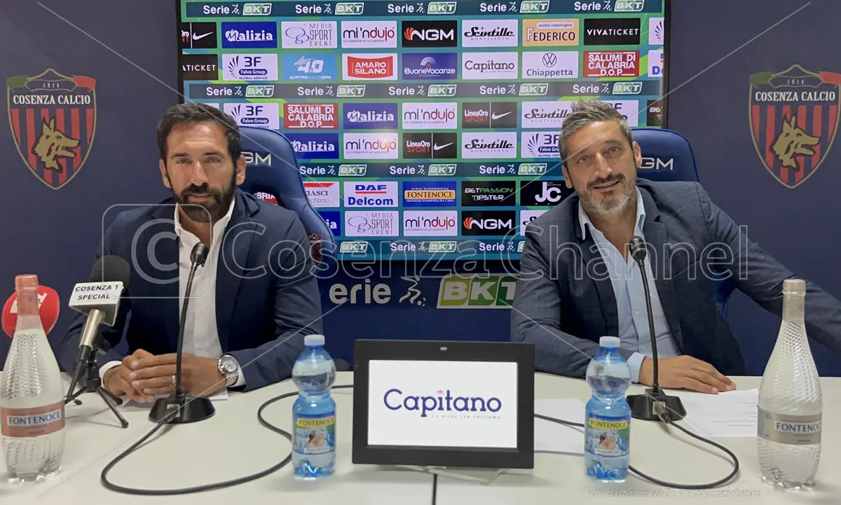 Gemmi: «Budget più alto e base ok. Ma ora al Cosenza servono i gol»