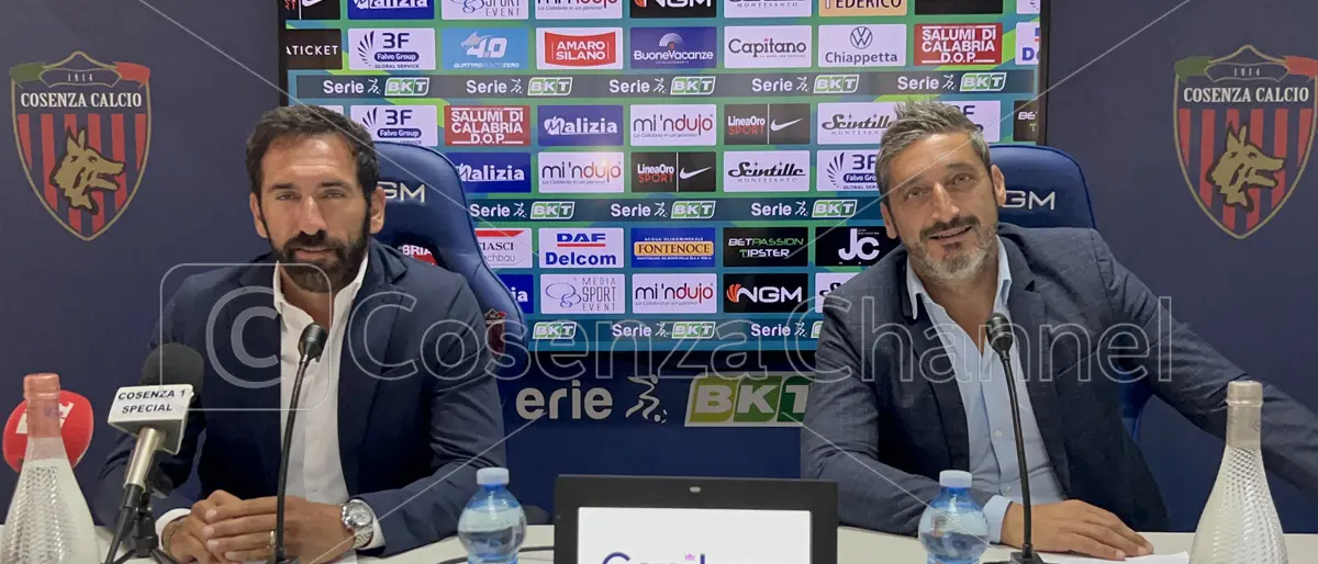 Gemmi: «Budget più alto e base ok. Ma ora al Cosenza servono i gol»