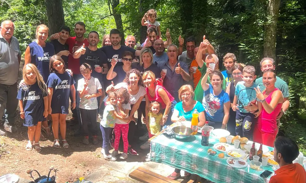 Aiello Calabro, grande partecipazione per l'iniziativa \"Ripuli...amo il Casellone\"