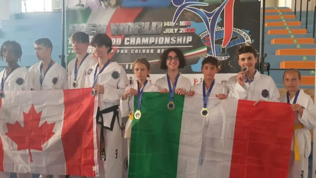 Campionato mondiale di Taekwon-Do a Rende: ottimi piazzamenti per il team Invictus