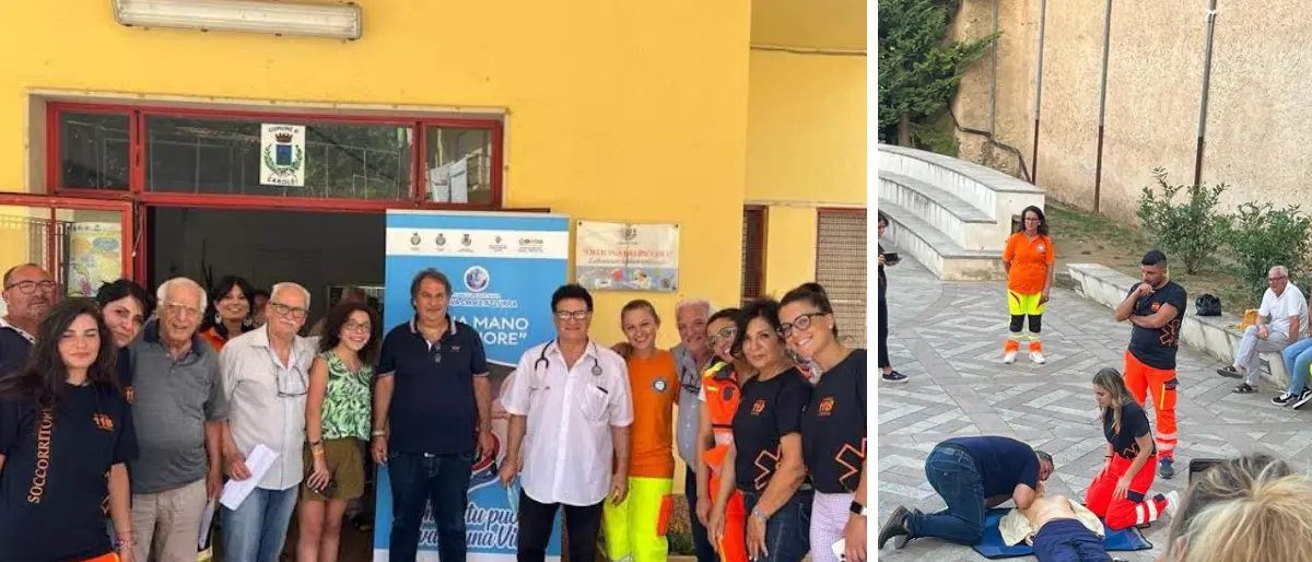 Carolei, 120 screening ad adulti e bambini per il progetto “Una mano sul cuore”