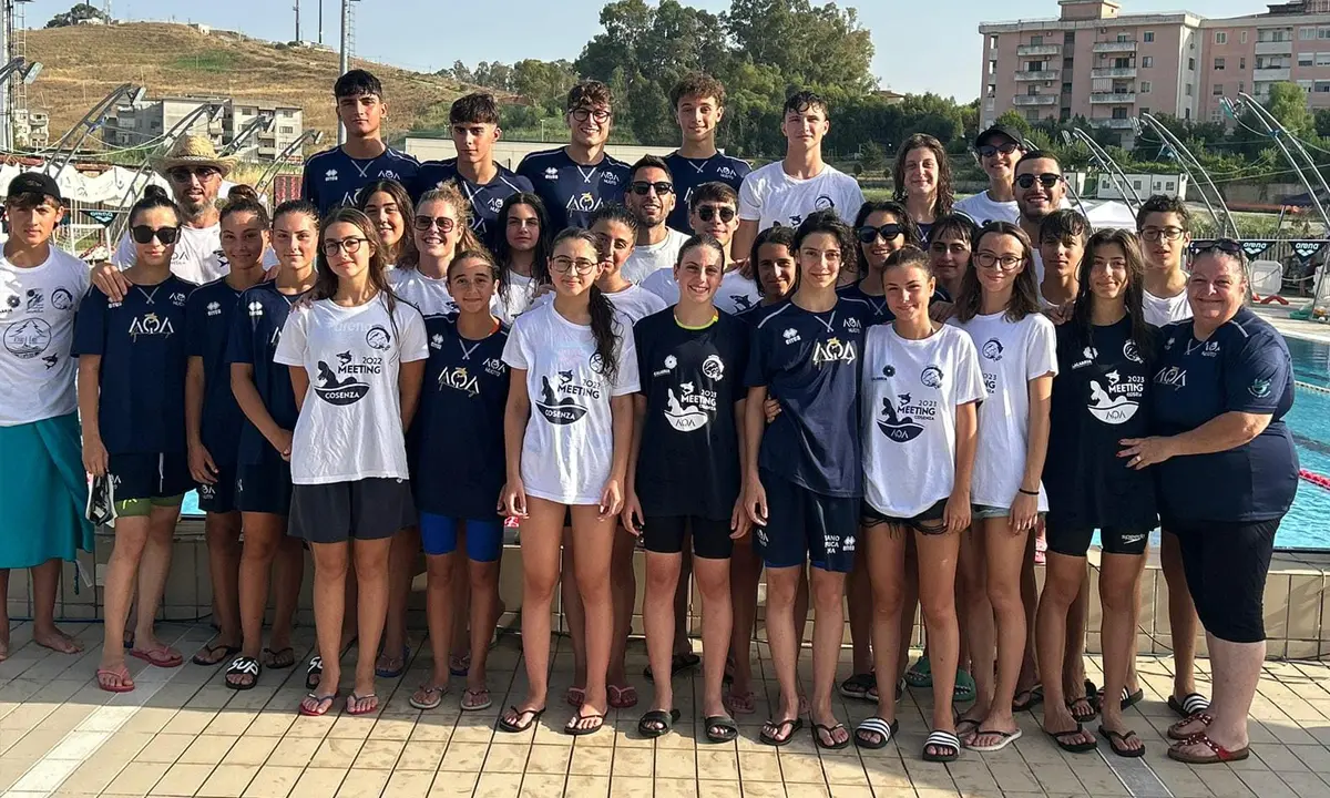 Nuoto, terminata la stagione agonistica: il bilancio dell’Asd Aqa