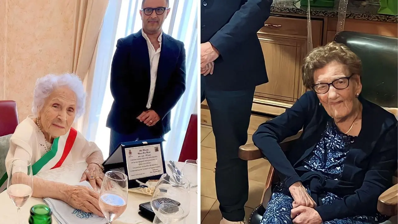 Fagnano, cento anni e non sentirli. Festa grande per Maria e Mafalda